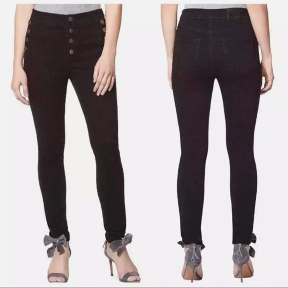 NWT Avec Les Filles High Rise Skinny Jeans in Size 28 - Picture 1 of 9